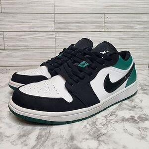 Nike Air Jordan 1 Low in Mystic Green. Men’s size 10.5. Lightly worn, excellent